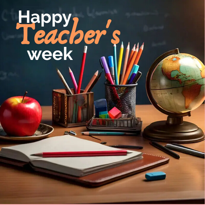 Teacher's week Template | PosterMyWall