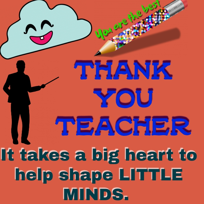 Teacher appreciation day Template PosterMyWall