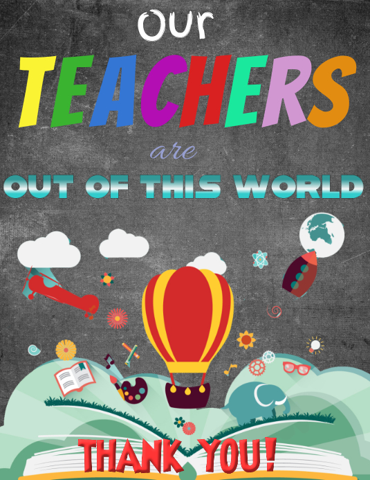 Teacher Appreciation Template PosterMyWall