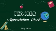 Teacher appreciation week video template Digitalanzeige (16:9)