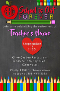 Retirement Flyer Template PosterMyWall