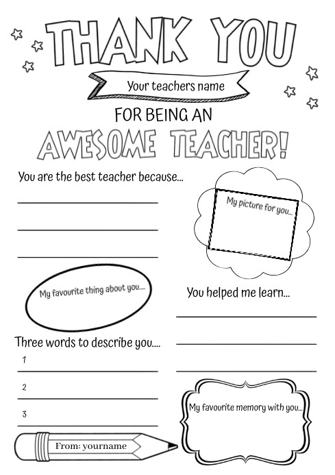 Teachers Appreciation Week Template PosterMyWall