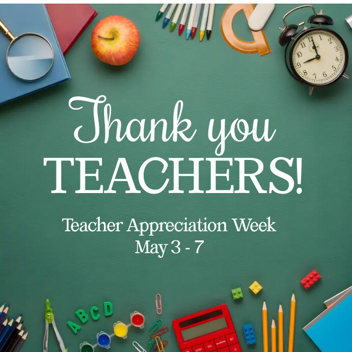 Teacher Appreciation Week Credit Union's Teacher Appreciation
