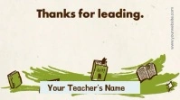 teachers day appreciation video Digital Display (16:9) template