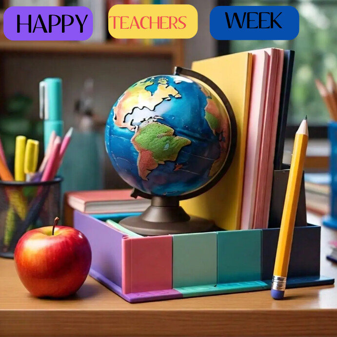 teachers week Template | PosterMyWall