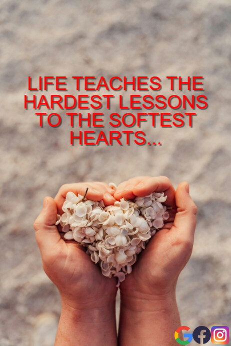 TEACHES AND LESSONS QUOTE TEMPLATE | PosterMyWall