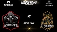 TEAM A VS TEAM B DESIGN TEMPLATE YouTube Thumbnail