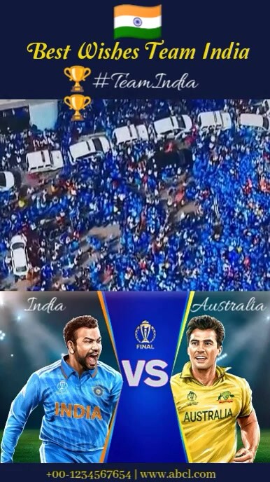 TEAM INDIA Instagram Story template