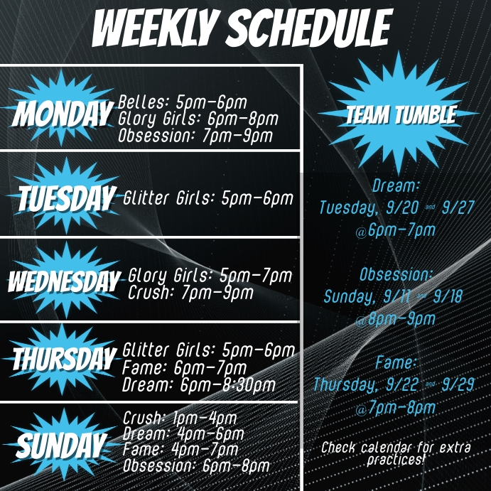 Copy Of Team Schedule PosterMyWall copy-of-team-schedule-postermywall