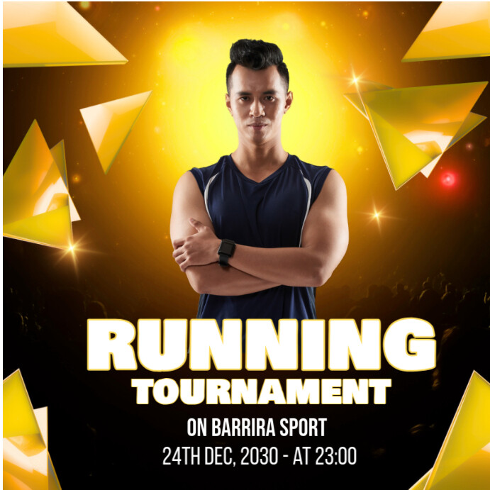 Copy of team spirit sports promo training | PosterMyWall