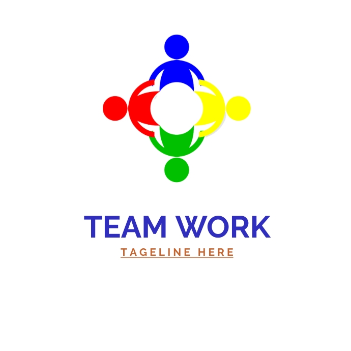 Plantilla de Blanco Team Work Logos | PosterMyWall