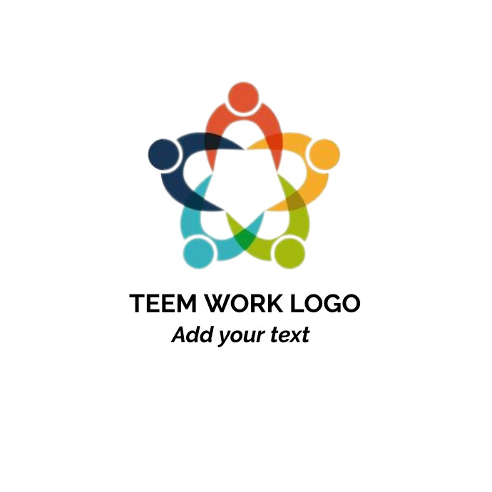 TEAM WORK LOGO Template | PosterMyWall