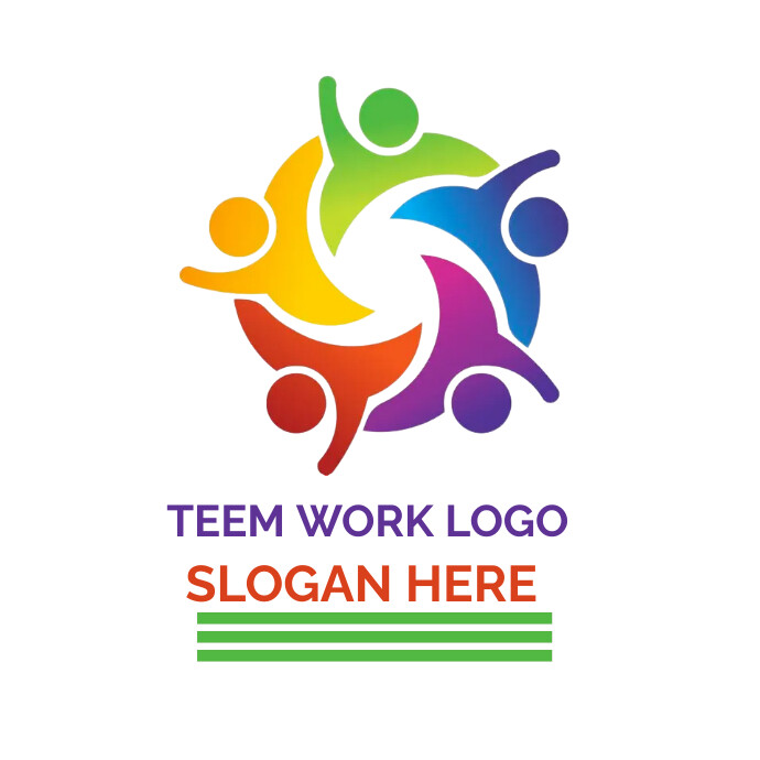 TEAM WORK LOGO Template | PosterMyWall