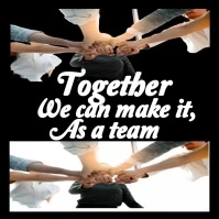 Teamwork Instagram-opslag template