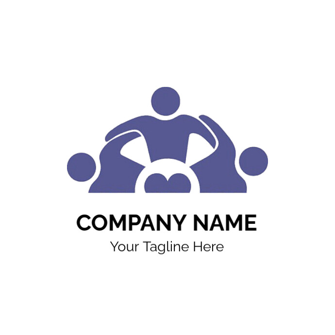 Teamwork logo design for company and business Template | PosterMyWall