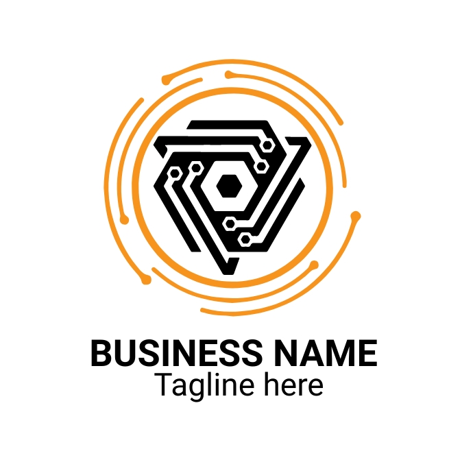 tech business logo Template | PosterMyWall