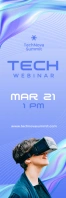 Tech Event Banner template