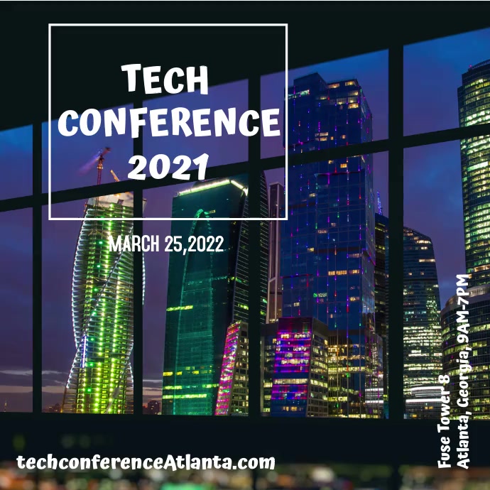 Tech event Template | PosterMyWall