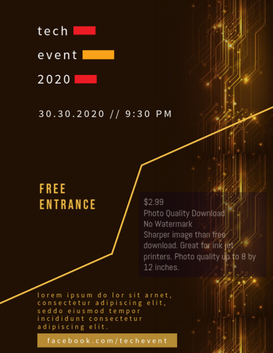 Tech Event Template | PosterMyWall