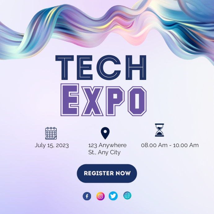 Tech expo Template | PosterMyWall