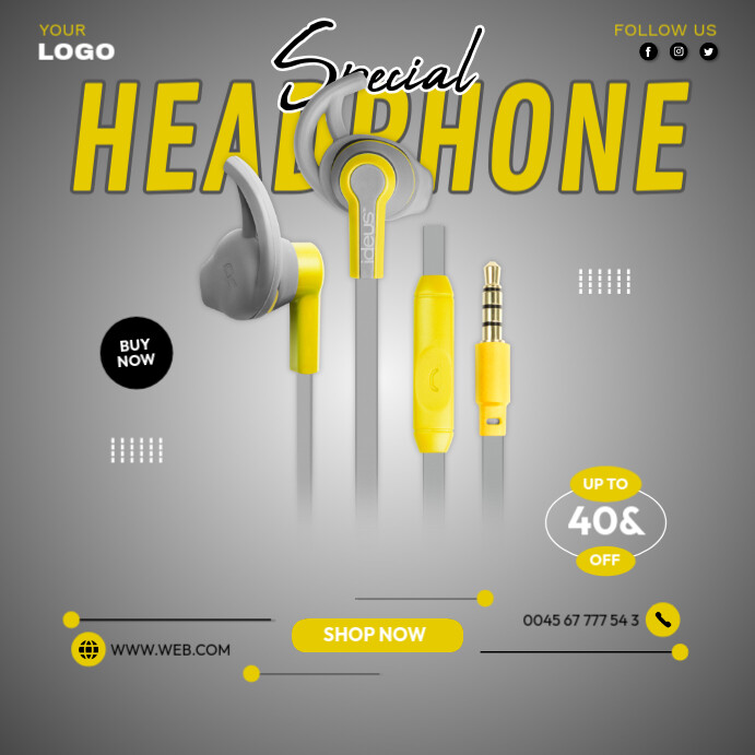 Tech Product Promotion Template | PosterMyWall