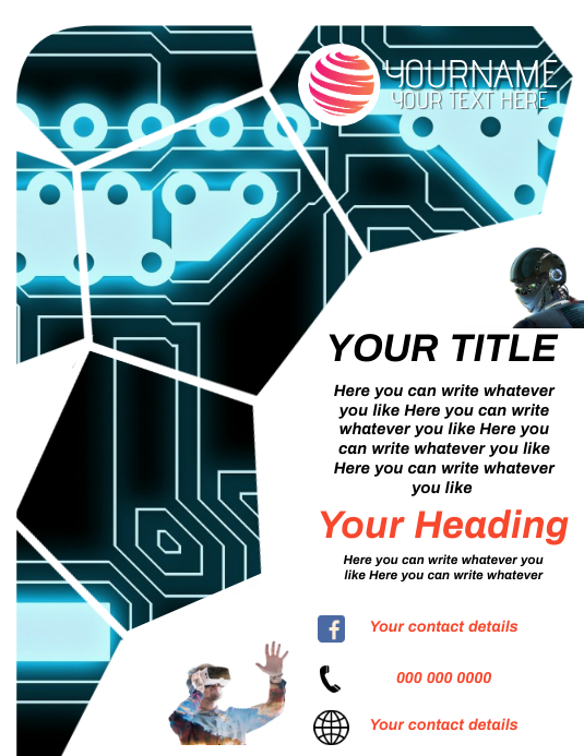 TECH SCIENCE EXPO EVENT FLYER TEMPLATE | PosterMyWall