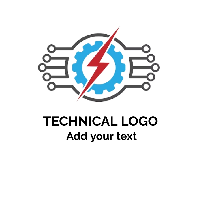technical logo Template | PosterMyWall