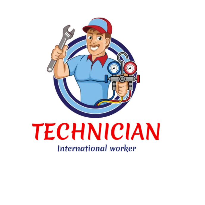 Technician logo,plumber logo,nft technician Template | PosterMyWall