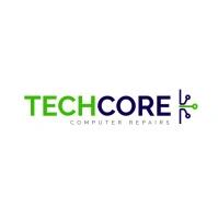 technology computer repairs icon logo templat template