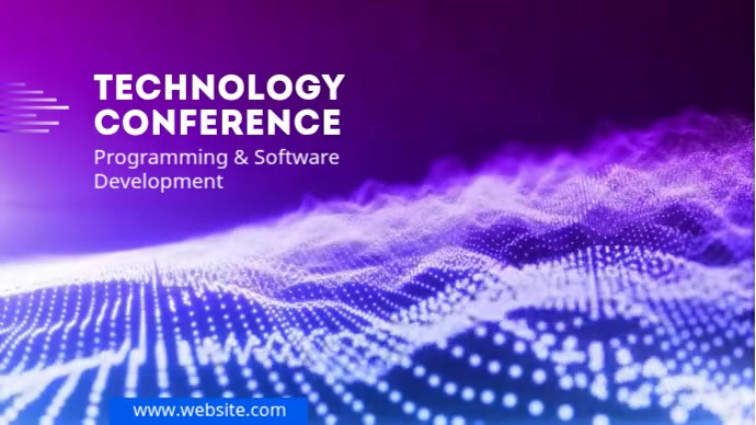 Plantilla de Technology conference design template | PosterMyWall