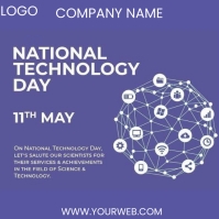 Technology Day Lettering Technology day Template | PosterMyWall