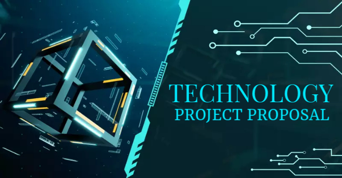 Technology Project Proposal Template | PosterMyWall