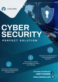 Technology Flyer Template A4