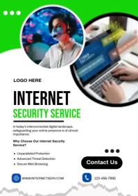 Technology Flyer Template A4