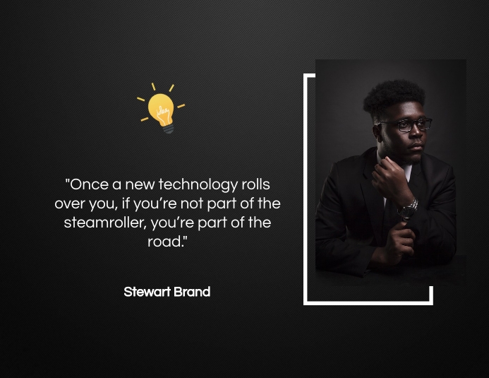 Plantilla de Technology Quote | PosterMyWall