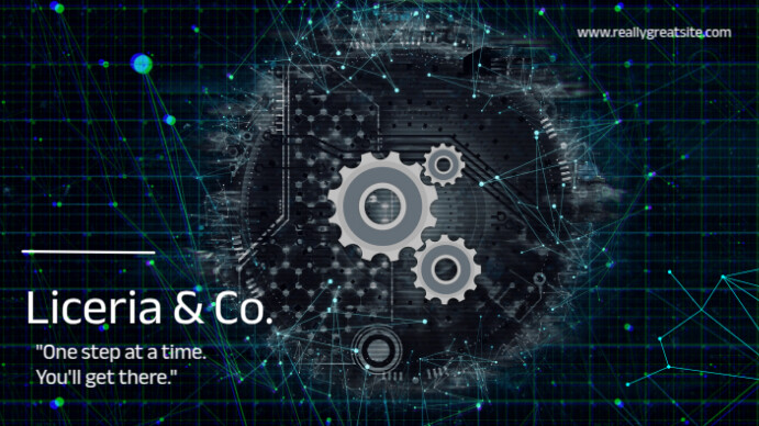 technology  tech  futuristic  digital YouTube Thumbnail template