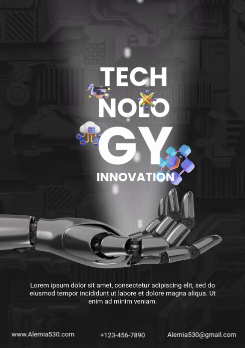 Technology Template | PosterMyWall