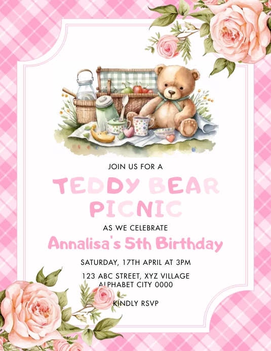 Teddy Bear Picnic Invitation teddy-bear-picnic-invitation