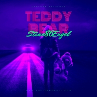 Retro 80's CD Album Cover Art Template | PosterMyWall