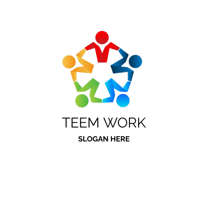 TEEM WORK Logo template