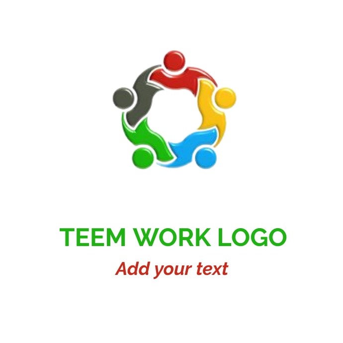 TEEM WORK LOGO Template PosterMyWall