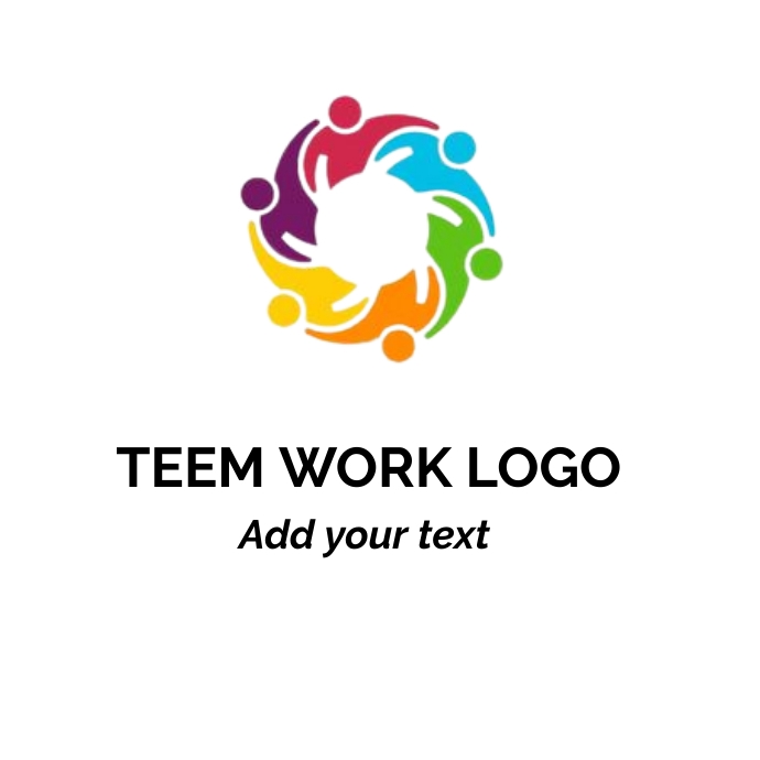 TEEM WORK LOGO Template | PosterMyWall