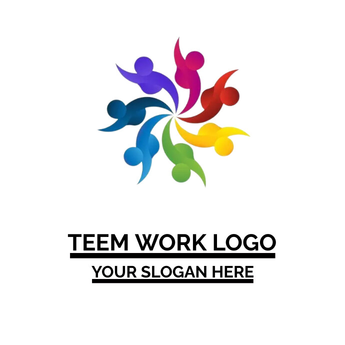TEEM WORK LOGO Templat | PosterMyWall