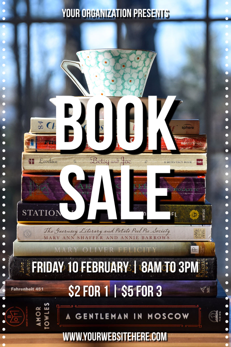 Once Book Poster Example Book Poster Ideas