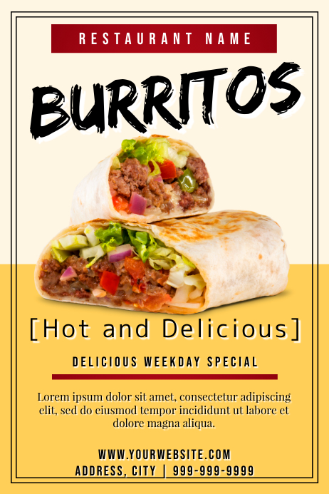 Mod Le De Burritos PosterMyWall