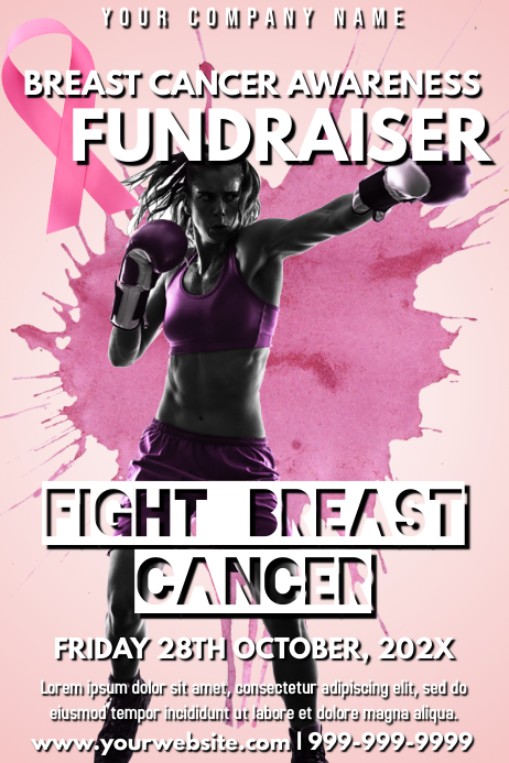 Template charity Poster
