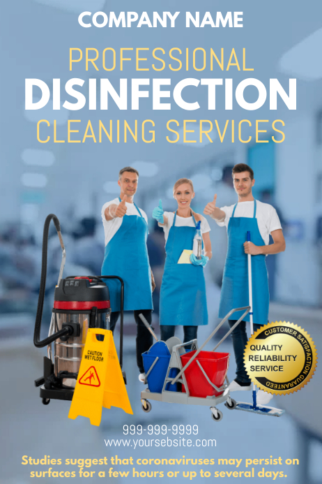 Cleaner Table Poster Template cleaning | PosterMyWall