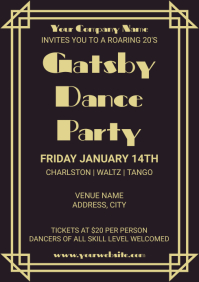 50 Gatsby Customizable Design Templates Postermywall