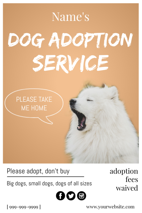 Template dog | PosterMyWall