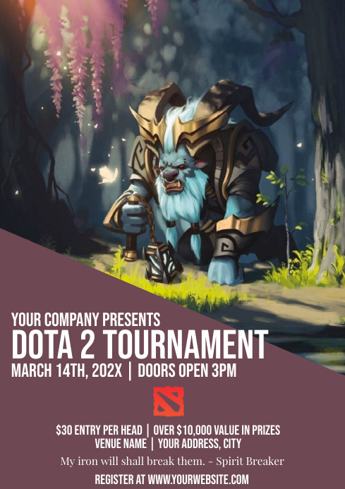 Template Dota A4